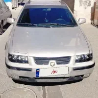 سمند نقره ای مدل 86 تمیز و سالم