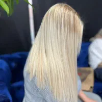 رنگ مو و کراتین مو