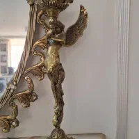 اینه وشمعدان برنجی|بوفه، ویترین، کنسول|ری, دیلمان|دیوار