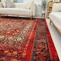 فرش 12متری قجری لاکی محتشم کاشان