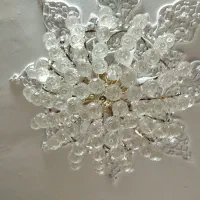 2 عدد لوستر 8 شاخه کریستالی|لوستر و چراغ آویز|ری, شهید غیوری (ابن باویه)|دیوار