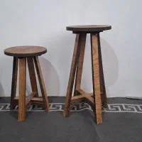پایه گلدان چوبی