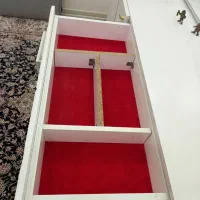 دراور و اینه وصندلی آرایش|جاکفشی، کمد، دراور|گلبهار, شهر جدید گلبهار|دیوار