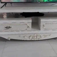 فروش یه دست مبل و میز تلویزیون|مبلمان خانگی و میز عسلی|بم, |دیوار