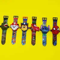 ساعت پروژکتوری دخترانه پسرانه لبوبو استیج کرومی