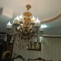 لوستر برنز تمام برنج نو ۱۲ شعله