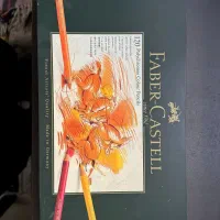 مداد رنگی پلی کروم فابر کستل جعبه فلزی ۱۲۰ رنگ