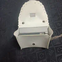 کیف دوشی زنانه بند زنجیری طوسی روشن|کیف، کفش، کمربند|قوچان, |دیوار