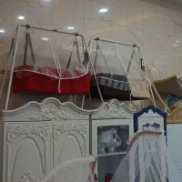 گهواره سنتی مدل قایق تخت کنارمادر مدل قایق تبریز|تخت و صندلی بچه|تبریز, |دیوار