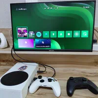 Xbox series s تمیز+دسته اصلی +کابل کامل