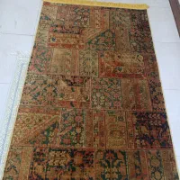 قالیچه پتینه ابریشمی کرامتیان