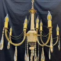 تولیدکننده لوستر برنزی شیک و بادوام/ق.یمت کارخانه|لوستر و چراغ آویز|اردبیل, |دیوار