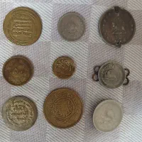 ۹عدد سکه قدیمی کلکسیونی عتیقه|کلکسیون سکه، تمبر، اسکناس|تهران, شوش|دیوار