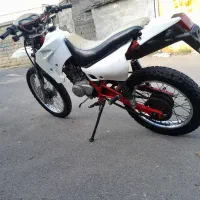 موتور تریل قسطی معاوضه هم میکنم|موتورسیکلت|رشت, دروازه لاکان|دیوار