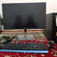 کامپیوتر و مانیتور hp core i5 نسل6|رایانه رومیزی|گرمی, |دیوار