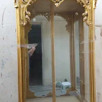 بوفه|بوفه، ویترین، کنسول|کرج, شهرک جهان‌نما|دیوار