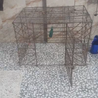 قفس‌آهنی|لوازم جانبی حیوانات|مزرعه کتول, |دیوار