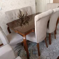 میز و صندلی غذاخوری  شش نفره|میز و صندلی غذاخوری|سهند, |دیوار