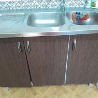 کابینت و سینک ظرف شویی و آبچکان و دراور|آب‌چکان و نظم‌دهنده ظروف|سنقر, |دیوار