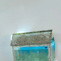 اکواریوم کلبه ای|ماهی|اهواز, فدک|دیوار