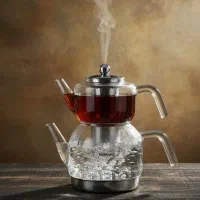 کتری و قوری پیرکس