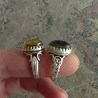 انگشترنقره رکاب قدیمی یکیش دره یکیشم یاقوت کبود|بدلیجات|تهران, جی|دیوار