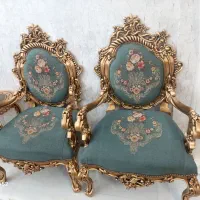مبلمان ۹ نفره سلطنتی با ۳ عدد میز عسلی