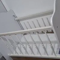 تخت گهواره ای کنار مادر نو تا،6 سال و تشک بازی و..|تخت و سرویس خواب|بندر انزلی, ساحل قو|دیوار