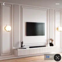 گچکاری خرده کاری قابندی و لاین نوری ب صورت کلی جزی
