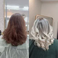 رنگ و لایت و کراتین و پروتیین مو