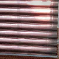 پرده زبرا تمیز|لوستر و چراغ آویز|رشت, نظری|دیوار