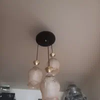 لوستر|لوستر و چراغ آویز|باغستان, |دیوار