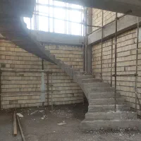 اجرای پله گرد بتنی