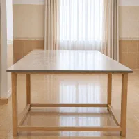 میز کار مرغوب و مستحکم، ۲×۱.۵ متر، سفارشی‌سازی