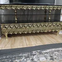 ویترین میز تلوزیون اینه شمدون برنزه|بوفه، ویترین، کنسول|شهریار, شهرک شاهد|دیوار