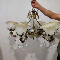 لوستر|لوستر و چراغ آویز|گلپایگان, |دیوار