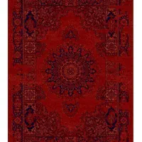 فرش مراکشی قرمز جدید،تعویض فرش کهنه با نو|فرش|بندرعباس, |دیوار