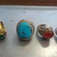 انگشتر نقره|جواهرات|مبارکه, |دیوار