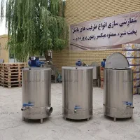پاتیل شیرجوش استیل صنعتی مدل DRG300+