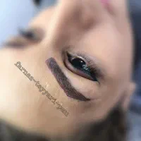 فیبروز ابرو خط چشم دائم آرایش دائم تتوبدن آموزش|خدمات آرایشگری و زیبایی|قم, امامزاده ابراهیم|دیوار