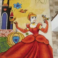 قالیچه عروسکی فانتزی طرح سیندرلا