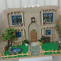 ماکت خونه قدیمی و‌سنتی