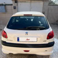 پژو206 بی رنگ