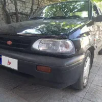 پراید مشکی ۸۶ بدون رنگ