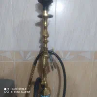 قلیون برنجی فروشی|کلکسیون اشیاء عتیقه|گناباد, |دیوار