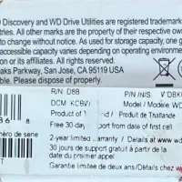 هارد اکسترنال وسترن دیجیتال ظرفیت 5 ترابایت|قطعات و لوازم جانبی رایانه|شیراز, قصرالدشت|دیوار