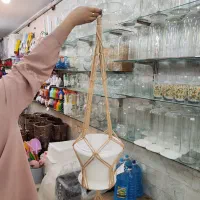 آویز گلدان نگهدارنده گلدان استند دیفن آگلونما پتوس|صنایع دستی و سایر لوازم تزئینی|قم, ولیعصر|دیوار