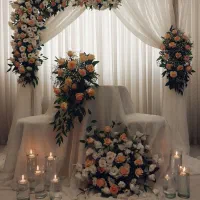 اجرای دکور مراسم فقط با هزینه گل ویژه ۳ نفر|خدمات پذیرایی، مراسم|تهران, افسریه شمالی|دیوار
