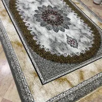 فرش آیلار طوسی طلاکوب(اکبند)