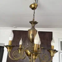 لوستر برنجی